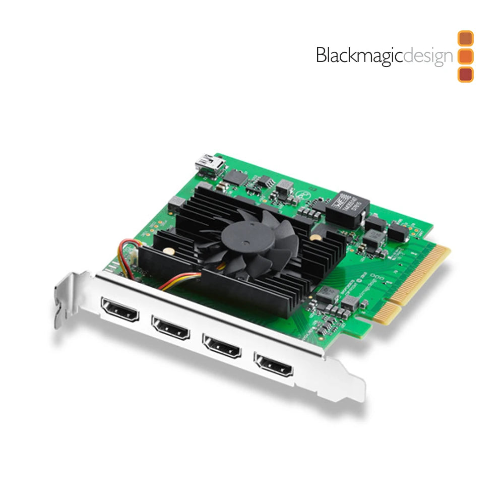 【Blackmagic Design】DeckLink Quad HDMI Recorder 四路 HDMI 擷取卡(BDLKDVQDHDMI4K)