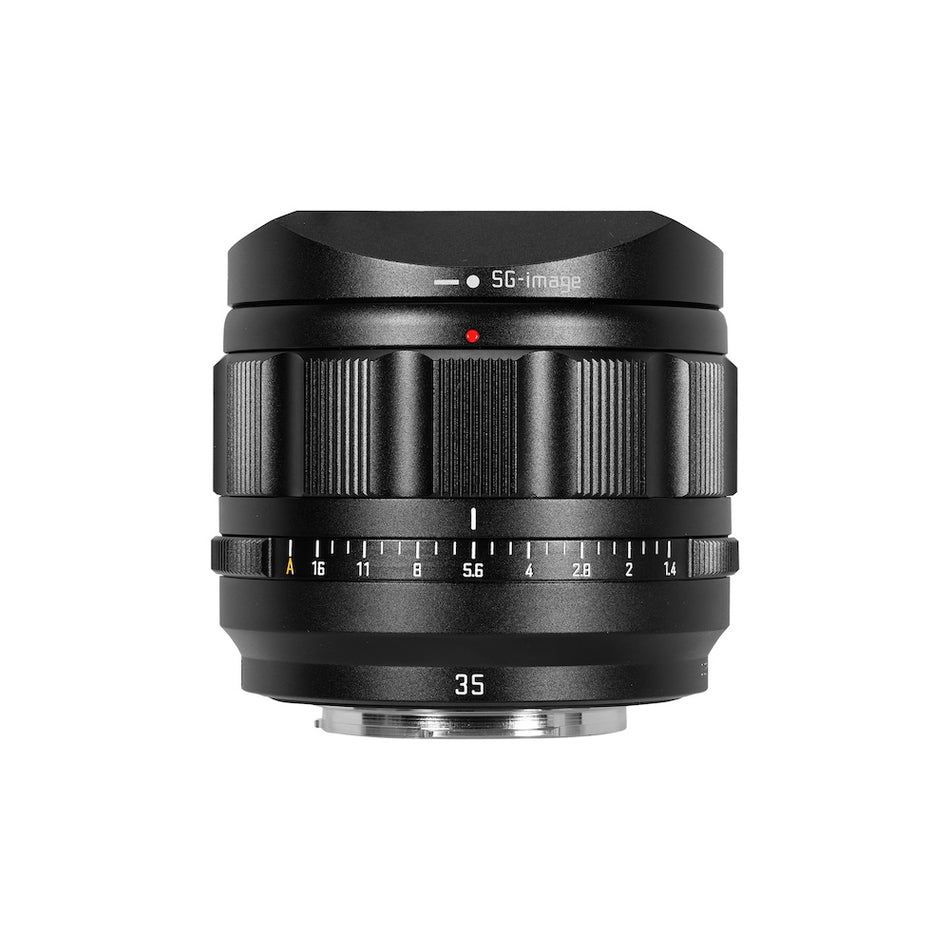 【深光 SG-image】AF 35mm F1.4 黑色 APS-C 含金屬遮光罩 定焦鏡頭 自動對焦  (E/Z/X 卡口)