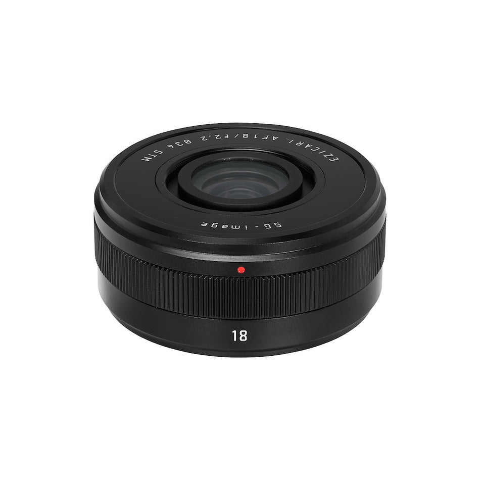 【深光 SG-image】AF 18mm F2.2-LE 黑色 APS-C  定焦鏡頭 自動對焦  (E/Z/X/M43 卡口)