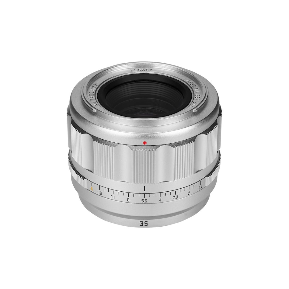 【深光 SG-image】AF 35mm F1.4 銀色 APS-C 含金屬遮光罩 定焦鏡頭 自動對焦  (E/Z/X 卡口)
