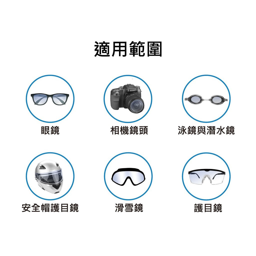 【上洛】ZEISS 蔡司 AntiFOG Wipes 濕式鏡面防霧拭鏡紙30入