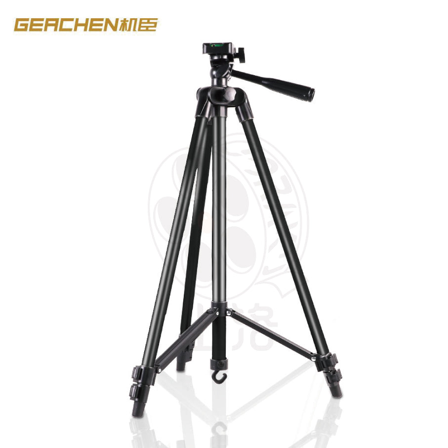 【上洛】GEACHEN 機臣 TS-002 多功能輕便三腳架 附手機夾 手機腳架 直播 錄影 小相機