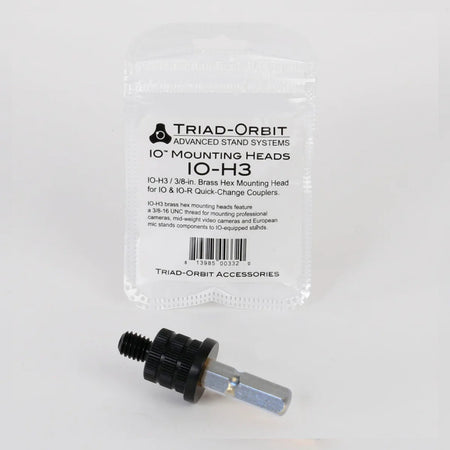 【上洛】TRIAD-ORBIT IO-H3 IO快拆頭 3/8牙 多功能支架系統 延伸桿 麥克風 樂器 錄音 收音