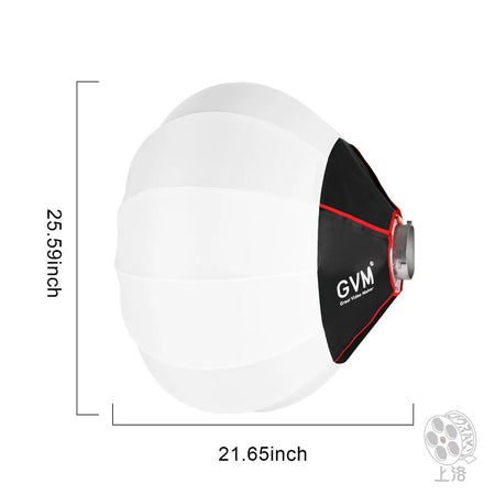 【上洛】GVM DL65R PRO 65cm 燈籠球 聚光燈 攝影燈 柔光罩 柔光球 直播 錄影 保榮卡口