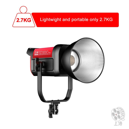 【上洛】GVM PRO SD300C RGB 多彩聚光單燈組 300w 攝影燈 LED燈 影視 高演色 公司貨
