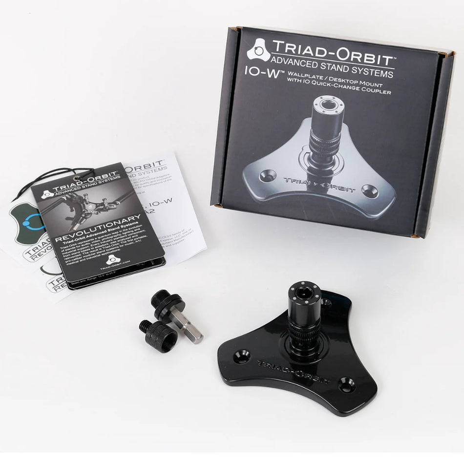 【上洛】TRIAD-ORBIT IO-W 牆壁底座 IO快拆 快拆底座 固定座 延伸 麥克風 支架 樂團 收音