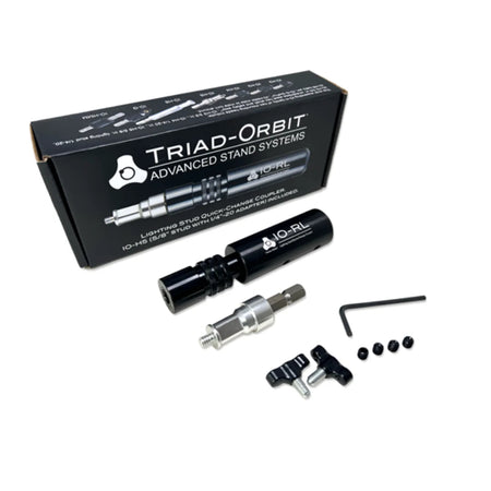 【上洛】TRIAD-ORBIT IO-RL 5/8"母座轉換頭1/4牙 快拆 多功能支架系統 延伸桿 麥克風 樂器 錄音