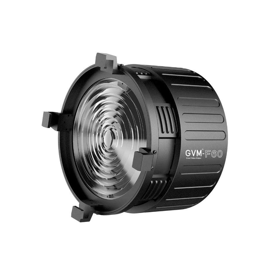 【上洛】GVM F60 伸縮聚焦鏡筒 LED 聚光燈菲涅爾配件 SD500 SD650 聚光 15-45度