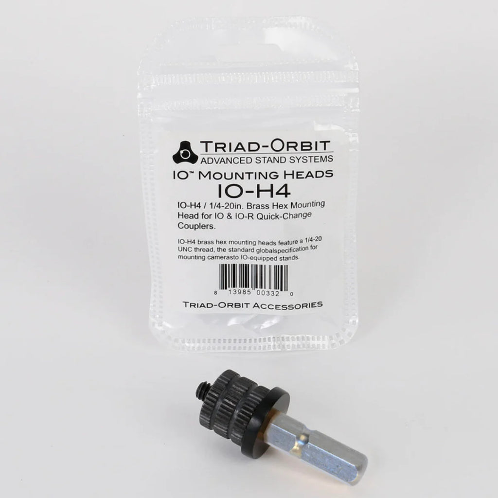 【上洛】TRIAD-ORBIT IO-H4 IO快拆頭 1/4牙-20 多功能支架系統 延伸桿 麥克風 樂器 錄音 收音
