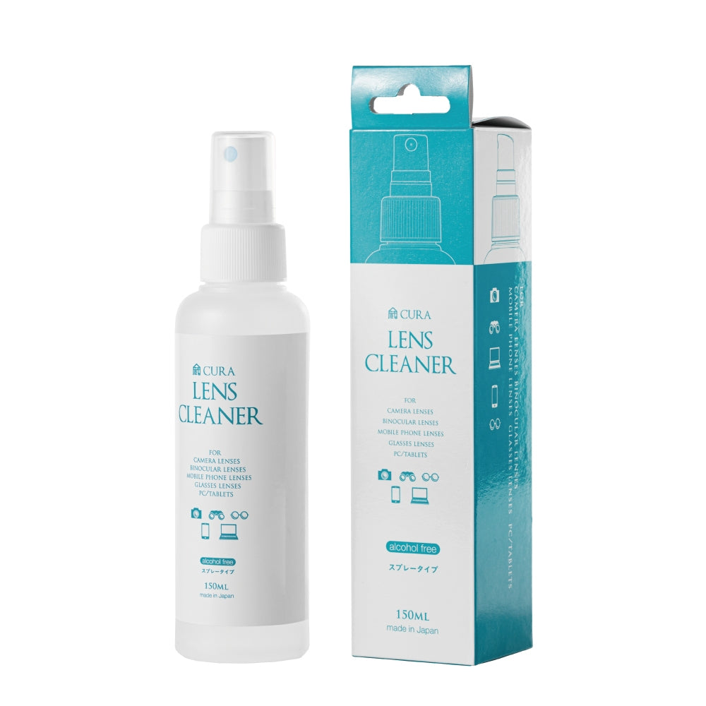 【上洛】日本 CURA 藏 CLCS-150 光學透鏡專用清潔劑 150ml 噴霧型 鏡面清潔 髒污 無酒精 相機 鏡頭