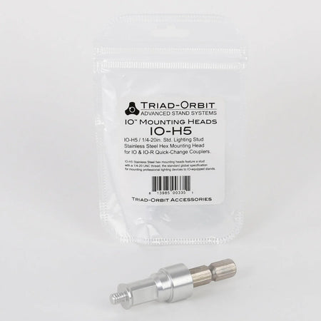 【上洛】TRIAD-ORBIT IO-H5 IO快拆頭16mm公頭附1/4牙 多功能支架系統 延伸桿 麥克風 樂器 錄音