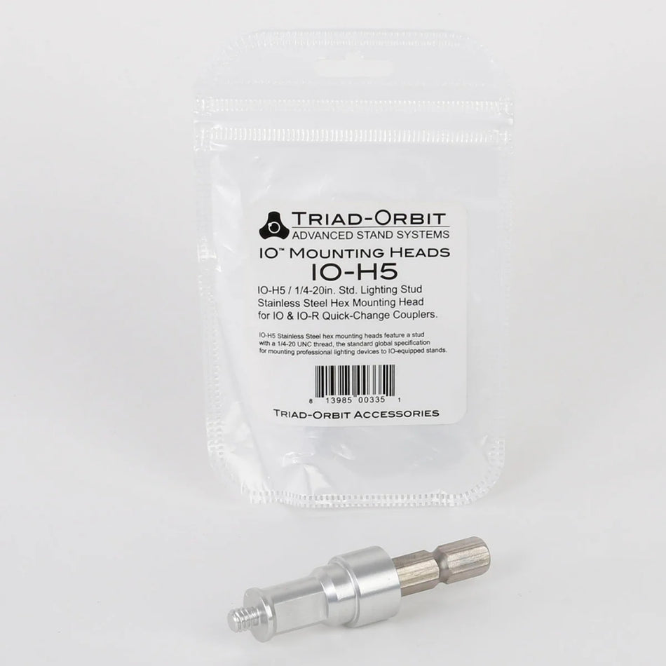 【上洛】TRIAD-ORBIT IO-H5 IO快拆頭16mm公頭附1/4牙 多功能支架系統 延伸桿 麥克風 樂器 錄音