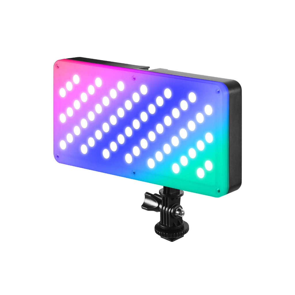 【上洛】GVM RGB20W LED燈 攝影持續燈 充電電池組 RGB 多彩小型燈 20W 平板燈 直播 錄影