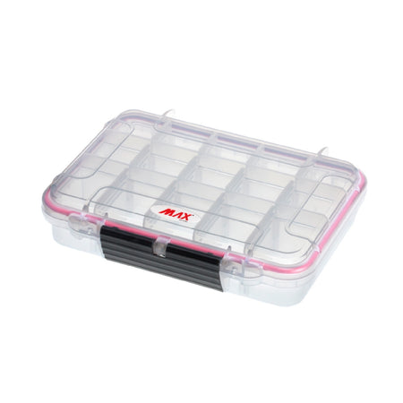 【上洛】Max Case 義大利製造 002T 透明 氣密箱 防水防塵盒 可拆式四格間 防撞防塵 收納 保護盒 台灣公