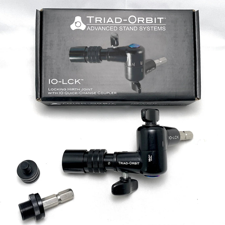 【上洛】TRIAD-ORBIT IO-LCK 單向旋轉母座快拆座 怪手 延伸桿 麥克風 樂器 錄音 收音