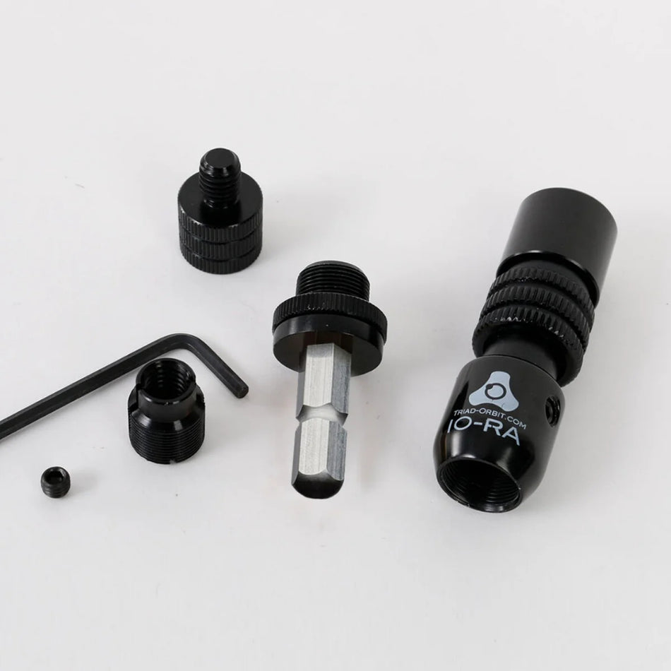 【上洛】TRIAD-ORBIT IO-RA 5/8 螺紋孔轉快拆母座轉接頭 延伸桿 麥克風 樂器 錄音 收音 直播