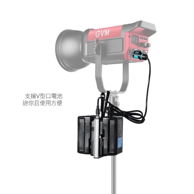 【上洛】GVM SD300-BOX 專用電源供應 300B 300C V型掛板 聚光 LED燈 攝影 錄影 直播 補光燈