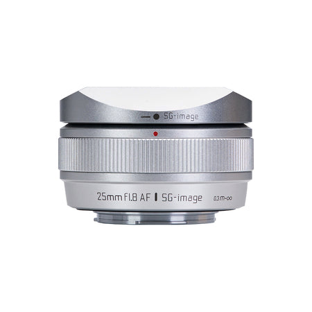 【上洛】 深光 SG image AF 25mm F1.8 銀色附遮光罩 自動對焦 定焦鏡頭 自動對焦 X卡口