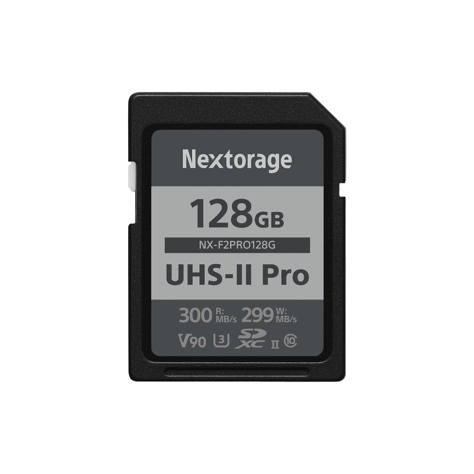 【上洛】日本 Nextorage NX-F2 PRO 128GB SDXC UHS-II U3 V90 8K 高速SD卡