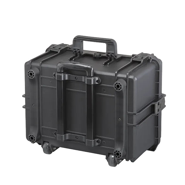 【上洛】Max Case 義大利製造 MAX505H280HDSTR 高密度泡棉拉桿滑輪氣密箱 黑色 防撞 防塵 收納