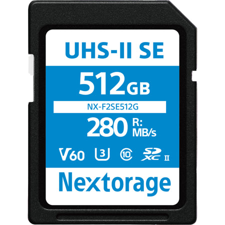 【上洛】日本 Nextorage NX-F2 SE 512GB SDXC UHS-II U3 V60 高速 4K SD卡