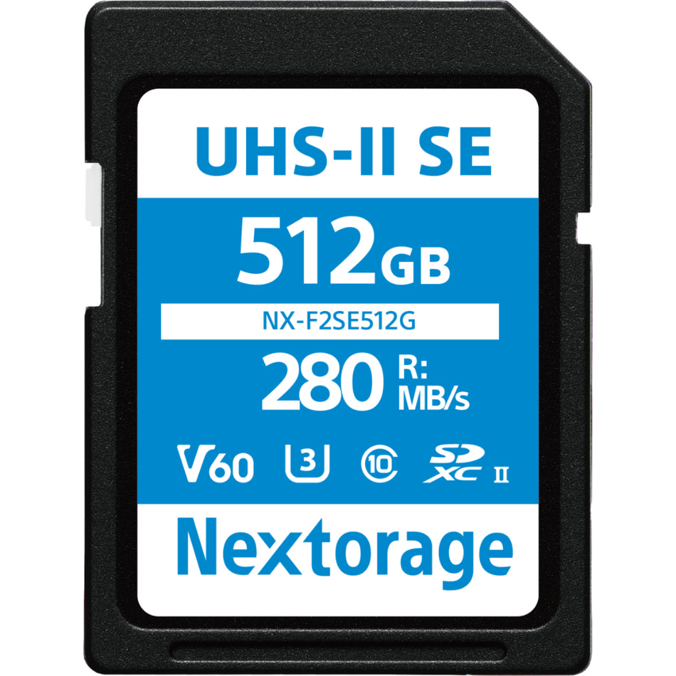 【上洛】日本 Nextorage NX-F2 SE 512GB SDXC UHS-II U3 V60 高速 4K SD卡