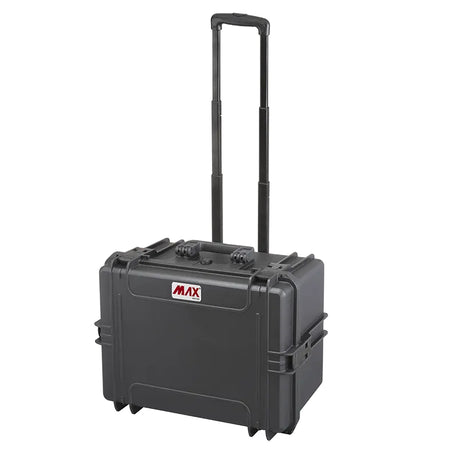 【上洛】Max Case 義大利製造 MAX505H280HDSTR 高密度泡棉拉桿滑輪氣密箱 黑色 防撞 防塵 收納