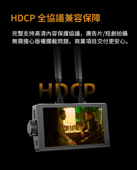 【上洛】Desview 百視悅 雷霆 5吋螢幕 一對一 無線圖傳組 RX+TX 1080P60 300米 相機 錄影