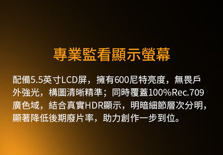 【上洛】Desview 百視悅 雷霆 5吋螢幕 一對一 無線圖傳組 RX+TX 1080P60 300米 相機 錄影